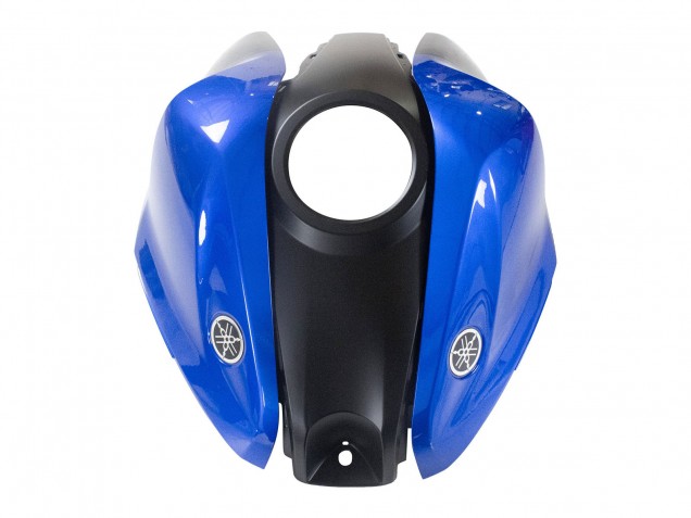 Carenagem Moto Yamaha YZF R3/R25 2015-2018 - Azul Preto Brilhante