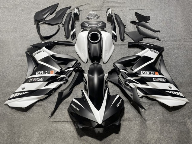 Carenagens Moto Yamaha YZF R3/R25 2015-2018 - Branco Preto Yamalube ENEOS