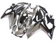 Carenagens Moto Yamaha YZF R3/R25 2015-2018 - Prata Preto