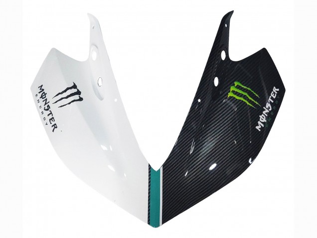 Carenagens Moto Yamaha YZF R3/R25 2015-2018 - Branco Verde Preto Brilhante