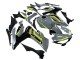 Carenagens Moto Yamaha YZF R3/R25 2015-2018 - Nardo Cinzento Amarelo Néon Preto