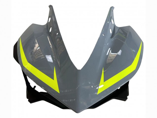Carenagens Moto Yamaha YZF R3/R25 2015-2018 - Nardo Cinzento Amarelo Néon Preto