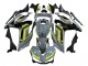 Carenagens Moto Yamaha YZF R3/R25 2015-2018 - Nardo Cinzento Amarelo Néon Preto