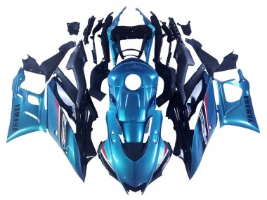 Carenagem Moto Yamaha YZF R3/R25 2019-2021 - Azul Preto