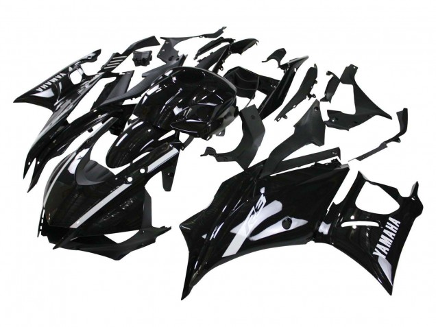 Carenagens Moto Yamaha YZF R3/R25 2019-2021 - Preto Brilhante Branco