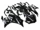 Carenagens Moto Yamaha YZF R3/R25 2019-2021 - Preto Brilhante Branco