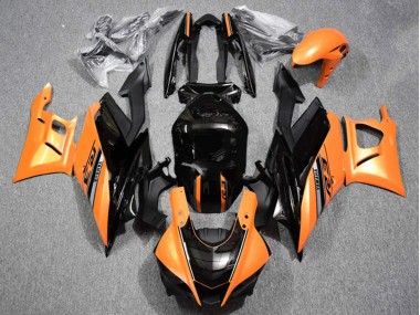 Carenagens Moto Yamaha YZF R3/R25 2019-2021 - Laranja Preto Brilhante