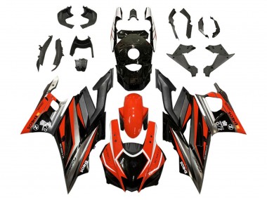 Carenagens Moto Yamaha YZF R3/R25 2019-2021 - Vermelho Cinzento Preto ENEOS