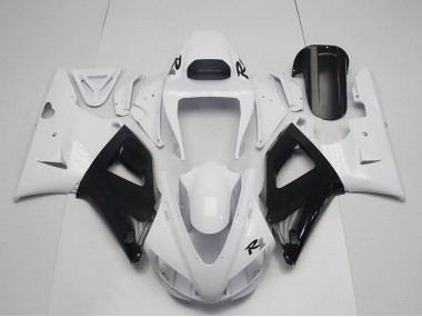 Carenagens Moto Yamaha YZF R1 1998-1999 - Branco Pérola Preto