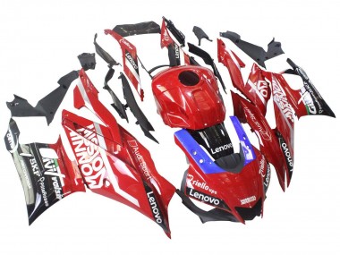 Carenagens Moto Yamaha YZF R3/R25 2019-2021 - Vermelho Roxo Preto Valsir Lenovo