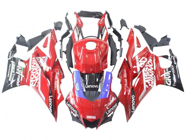 Carenagens Moto Yamaha YZF R3/R25 2019-2021 - Vermelho Roxo Preto Valsir Lenovo