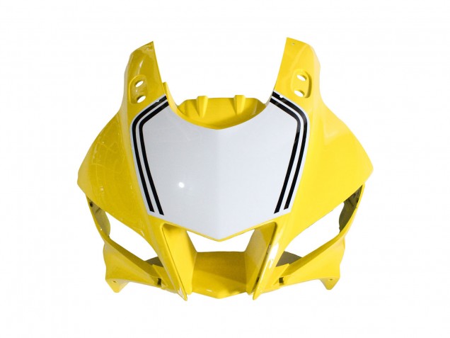 Carenagens Moto Yamaha YZF R3/R25 2019-2021 - Amarelo Branco Preto Listra