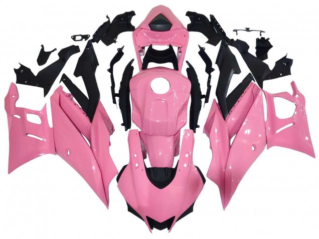 Carenagem Moto Yamaha YZF R3/R25 2022-2024 - Rosa Preto