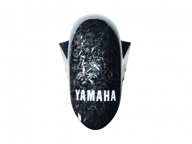 Carenagens Moto Yamaha YZF R3/R25 2022-2024 - Mármore Preto Prata Azul Forjado Fibra de Carbono Estilo