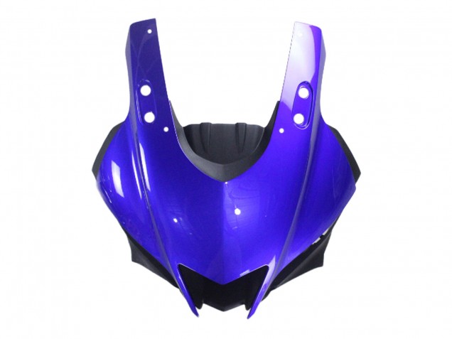 Carenagem Moto Yamaha YZF R3/R25 2022-2024 - Azul Preto Fosco