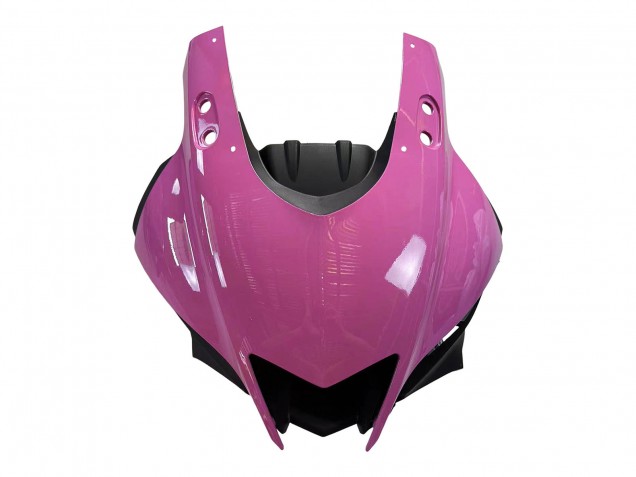 Carenagens Moto Yamaha YZF R3/R25 2022-2024 - Rosa Preto Brilhante Monstro