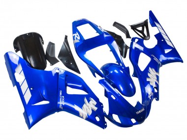 Carenagens Moto Yamaha YZF 1000 R1 1998-1999 - Azul Branco