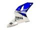 Carenagens Moto Yamaha YZF 1000 R1 1998-1999 - Branco Azul Preto