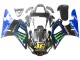 Carenagens Moto Yamaha YZF 1000 R1 2000-2001 - Azul Preto Verde Monstro Yamalube ENEOS 46