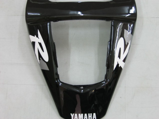Carenagens Moto Yamaha YZF 1000 R1 2000-2001 - Preto Brilhante Branco Decal