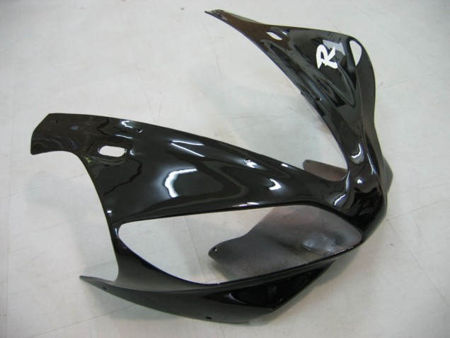 Carenagens Moto Yamaha YZF 1000 R1 2000-2001 - Preto Brilhante Branco Decal