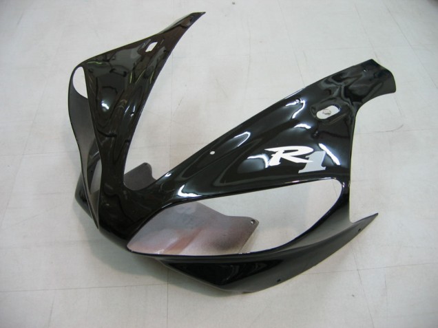Carenagens Moto Yamaha YZF 1000 R1 2000-2001 - Preto Brilhante Branco Decal