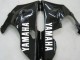 Carenagens Moto Yamaha YZF 1000 R1 2000-2001 - Preto Brilhante Branco Decal
