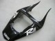 Carenagens Moto Yamaha YZF 1000 R1 2000-2001 - Preto Brilhante Branco Decal