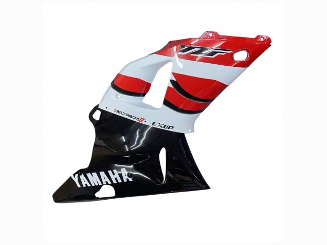 Carenagens Moto Yamaha YZF 1000 R1 2000-2001 - Vermelho Branco Preto Brilhante