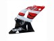 Carenagens Moto Yamaha YZF 1000 R1 2000-2001 - Vermelho Branco Preto Brilhante