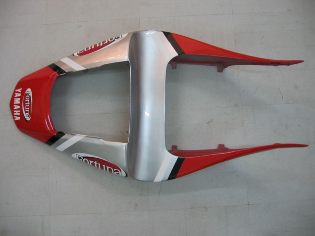 Carenagens Moto Yamaha YZF 1000 R1 2000-2001 - Prata Vermelho Fortuna Motul