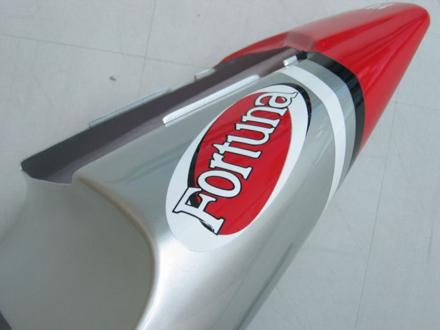 Carenagens Moto Yamaha YZF 1000 R1 2000-2001 - Prata Vermelho Fortuna Motul