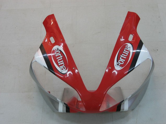 Carenagens Moto Yamaha YZF 1000 R1 2000-2001 - Prata Vermelho Fortuna Motul