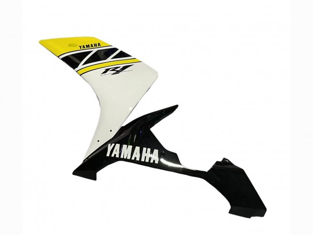 Carenagem Moto Yamaha YZF 1000 R1 2007-2008 - Amarelo Branco Preto