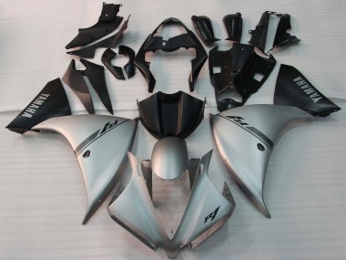 Carenagem Moto Yamaha YZF 1000 R1 2009-2011 - Prata Preto