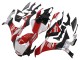 Carenagem Moto Yamaha YZF 1000 R1 2015-2019 - Branco Vermelho Preto Milwaukee