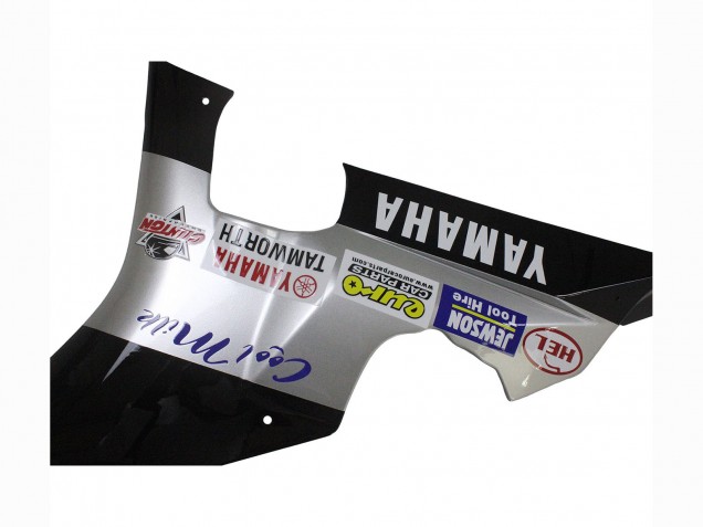 Carenagem Moto Yamaha YZF 1000 R1 2015-2019 - Branco Vermelho Preto Milwaukee