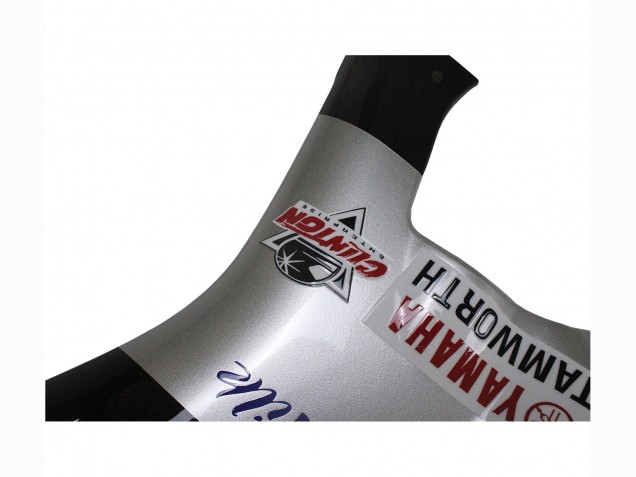 Carenagem Moto Yamaha YZF 1000 R1 2015-2019 - Branco Vermelho Preto Milwaukee