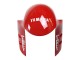 Carenagem Moto Yamaha YZF 1000 R1 2015-2019 - Branco Vermelho Preto Milwaukee