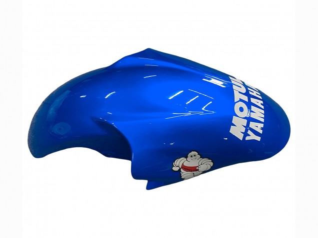 Carenagens Moto Yamaha YZF 600 R6 1998-2002 - Branco Azul Amarelo Néon Fiat Motul Michelin