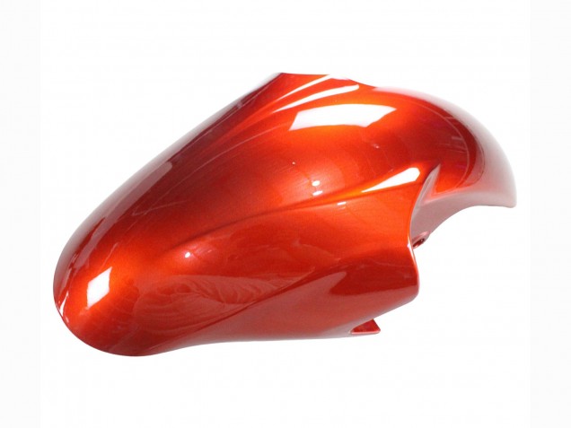Carenagens Moto Yamaha YZF 600 R6 1998-2002 - Laranja Preto Fosco
