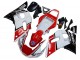 Carenagens Moto Yamaha YZF 600 R6 1998-2002 - Branco Vermelho Preto Petronas Yamalube 50th