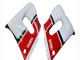 Carenagens Moto Yamaha YZF 600 R6 1998-2002 - Branco Vermelho Preto Petronas Yamalube 50th