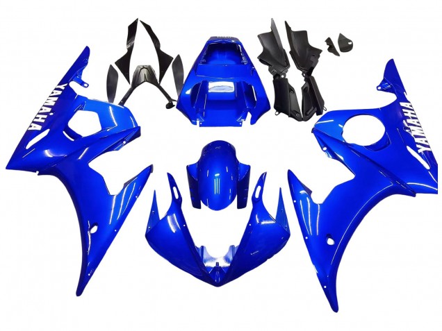 Carenagem Moto Yamaha YZF R6 2003-2004 - Azul