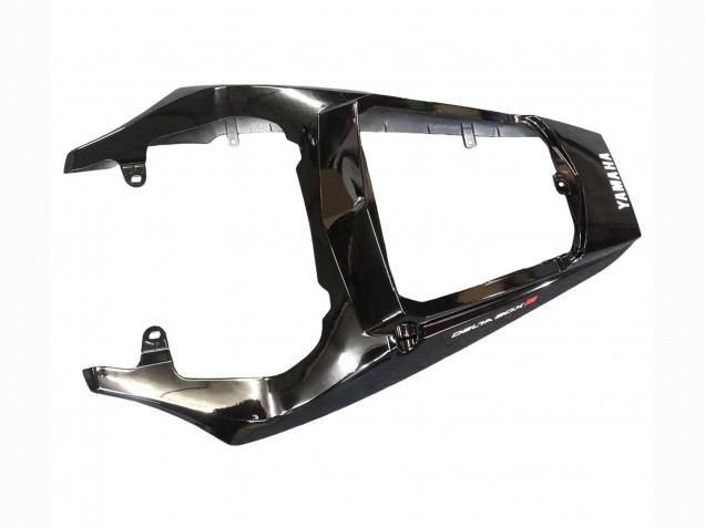 Carenagens Moto Yamaha YZF R6S 2006-2009 - Preto Brilhante Preto Fosco Branco Decalques
