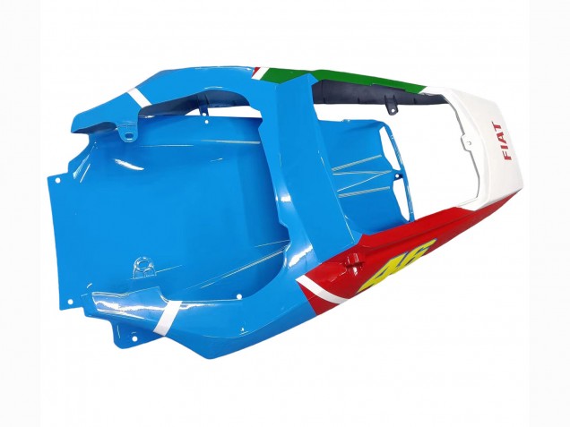 Carenagens Moto Yamaha YZF R6S 2006-2009 - Branco Azul Verde Vermelho Kastinee Dunlop Motul