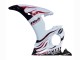 Carenagens Moto Yamaha YZF R6S 2006-2009 - Branco Dark Preto Chama
