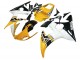 Carenagens Moto Yamaha YZF R6S 2006-2009 - Amarelo Branco Preto Brilhante
