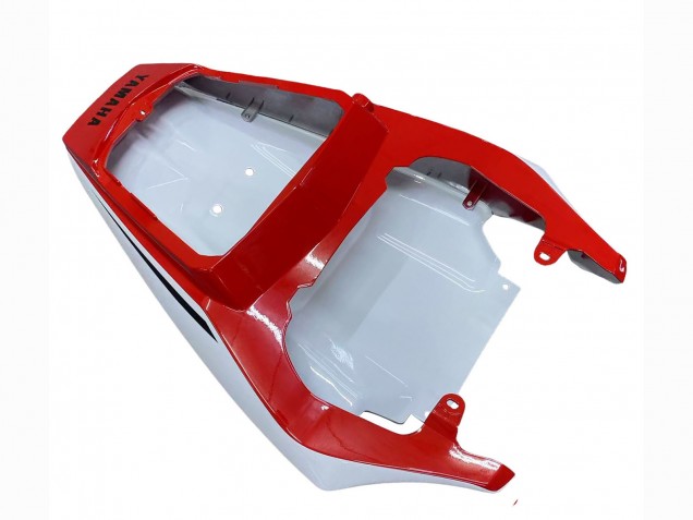 Carenagens Moto Yamaha YZF R6S 2006-2009 - Branco Vermelho Preto Brilhante