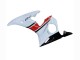 Carenagens Moto Yamaha YZF R6S 2006-2009 - Branco Vermelho Preto Brilhante
